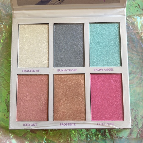 NEW - BH COSMETICS - 6 Color Highlighter Palette - APRÈS IN ASPEN - Picture 8 of 16